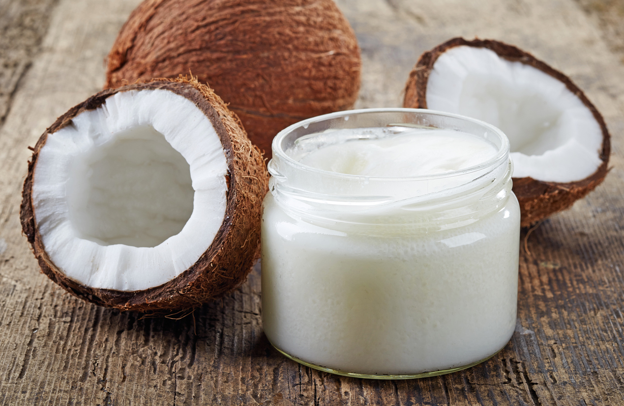 Kokosový olej jako součást biologického hnojiva Floravita Coco