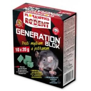 GENERATION BLOK proti myším a potkanům