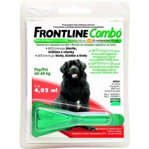 Frontline combo spot on dog XL sol